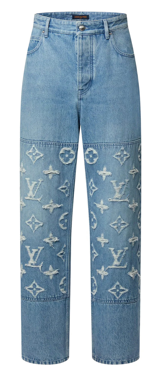 Louis Vuitton Monogram Jeans